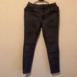 Smokey Gray, skinny jeans by Time and Tru
